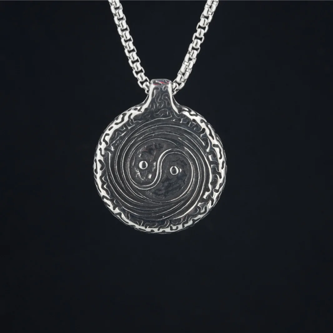 Men'S Ethnic Fashion Trends - Kalung Liontin Delapan Trigram Yin Yang