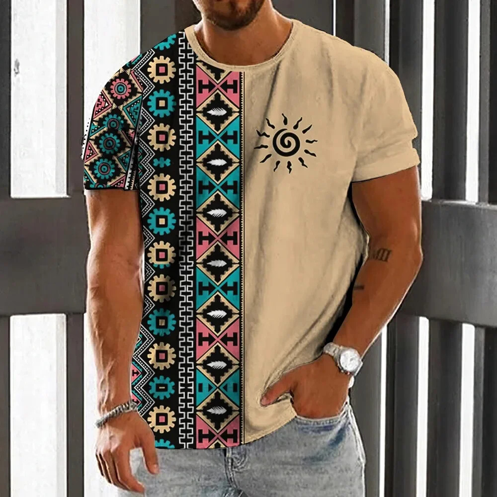Men'S Ethnic Fashion Trends - Kaus Pria Gaya Etnik Antik Atasan