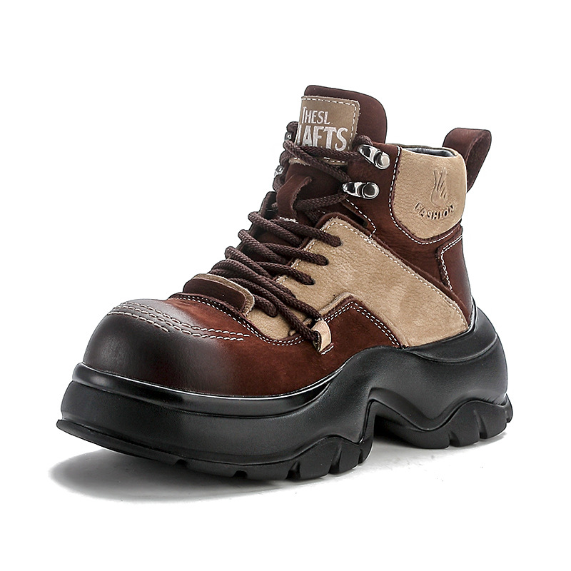 Ethnic Fashion Women - Sepatu Boots Kulit Asli 6cm Model