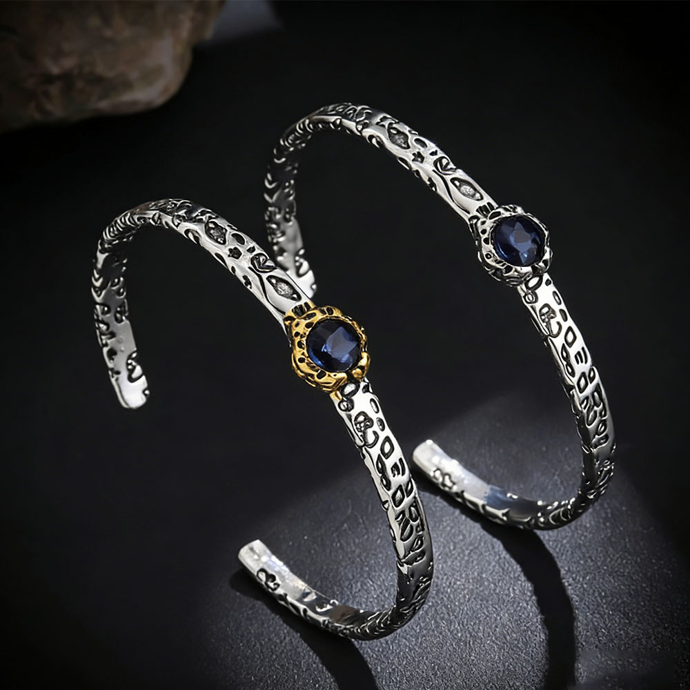 Gelang Manset Terbuka Vintage  - Ethnic Fashion Wear For Women ulasan dan harga