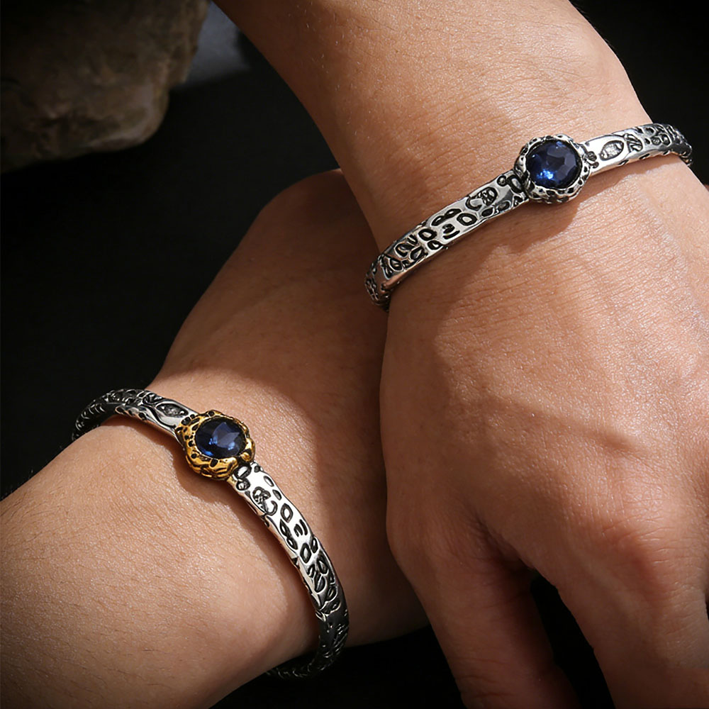 Gelang Manset Terbuka Vintage  - Ethnic Fashion Wear For Women ulasan dan harga