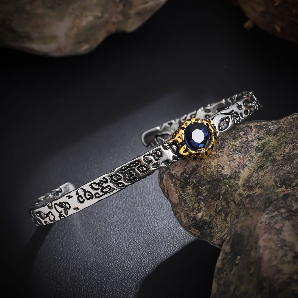 Gelang Manset Terbuka Vintage  - Ethnic Fashion Wear For Women ulasan dan harga