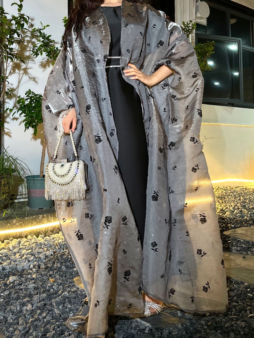 Set 2 potong Muslim gaun pesta - Jalabiya Women Arabic ulasan dan harga