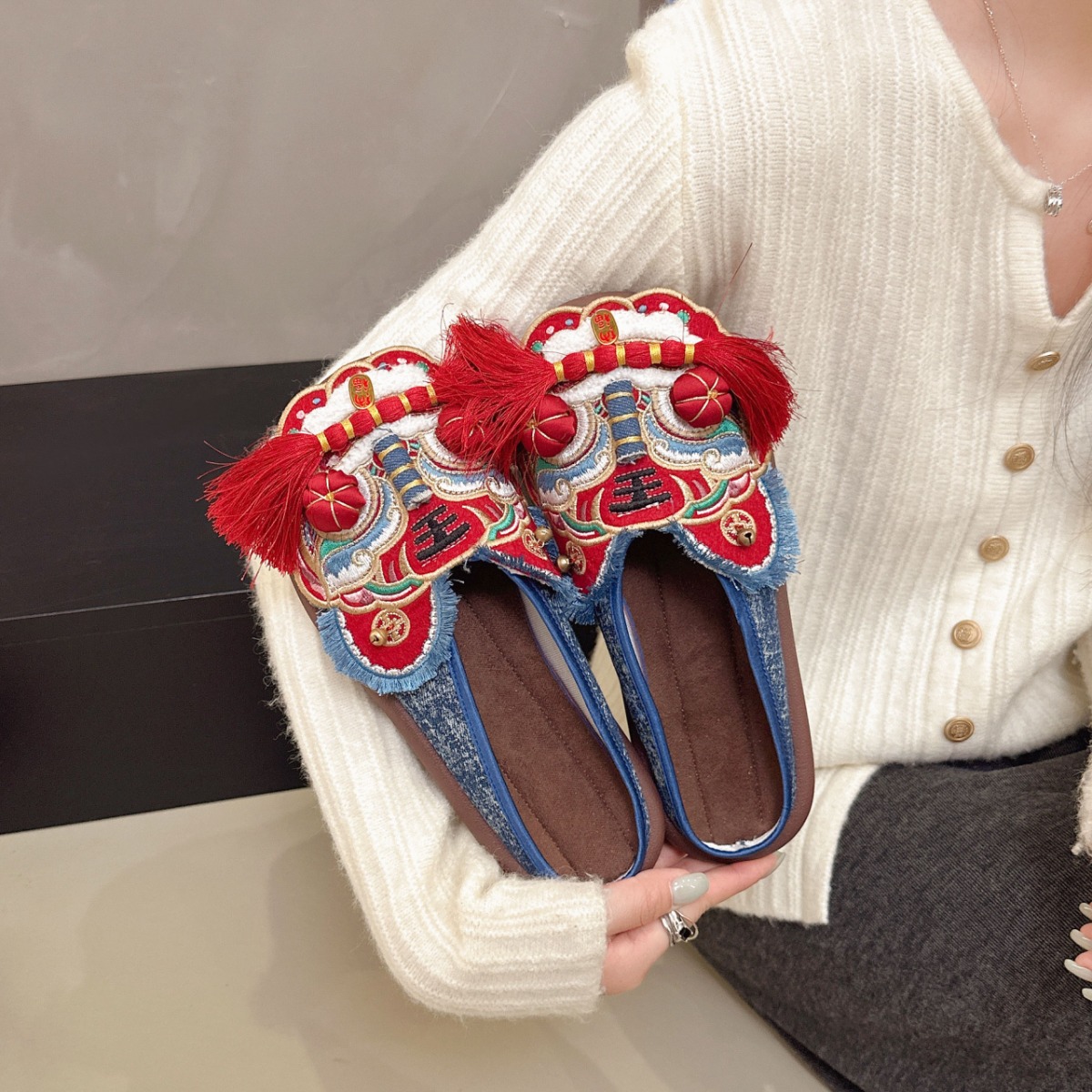 Sandal Rumah Wanita Musim Semi - Ethnic Fashion House ulasan dan harga