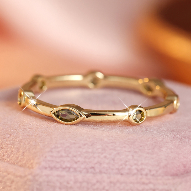 Cincin Wanita Vintage Bertatah - Ethnic Fashion Wear For Women ulasan dan harga