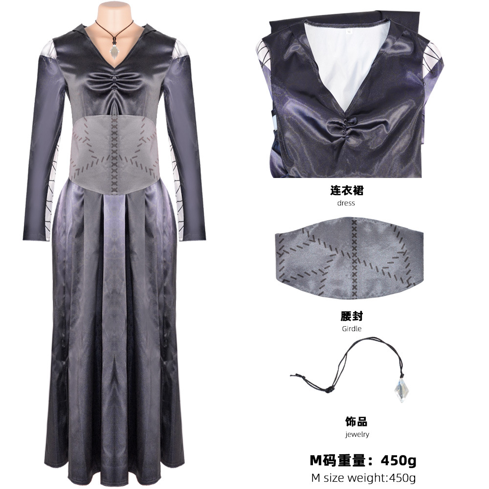 Kostum Cosplay Bellatrix Lestr - Ethnic Wear ulasan dan harga