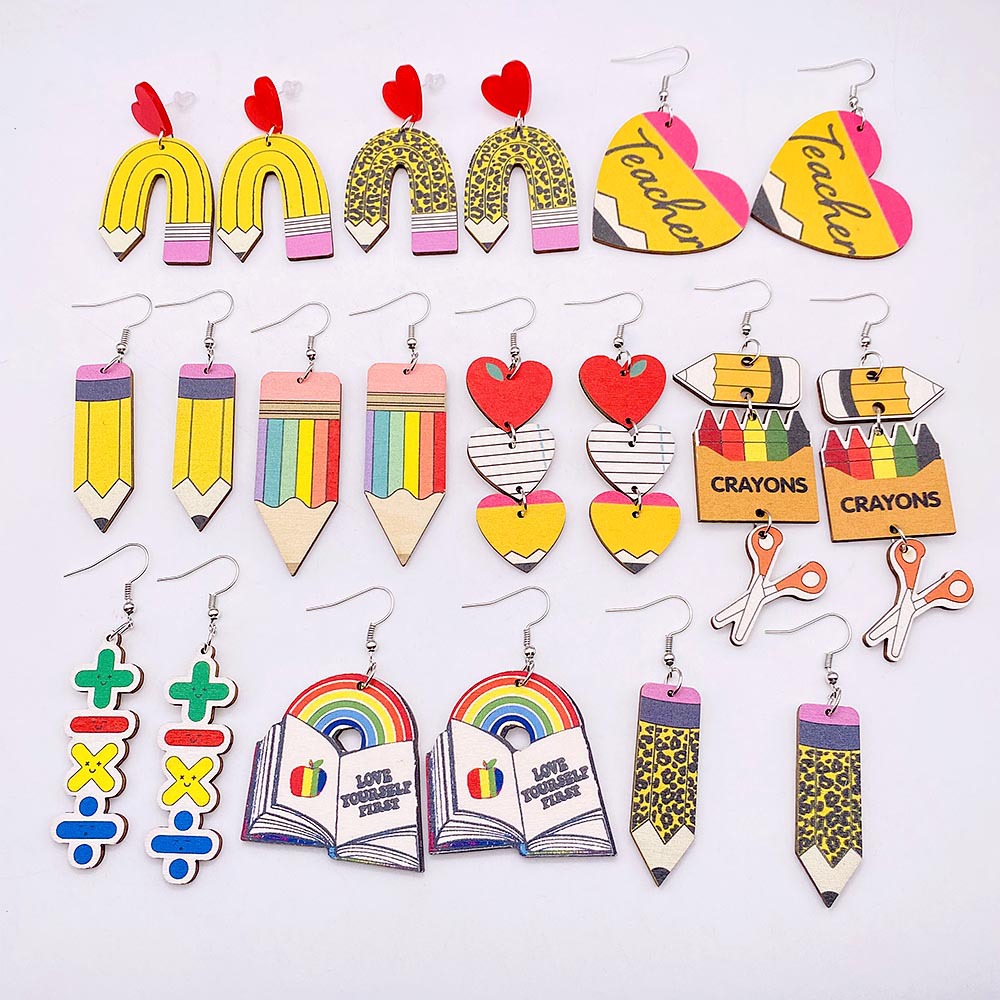 Anting-anting siswa guru baru  - Ethnic Fashion Book ulasan dan harga