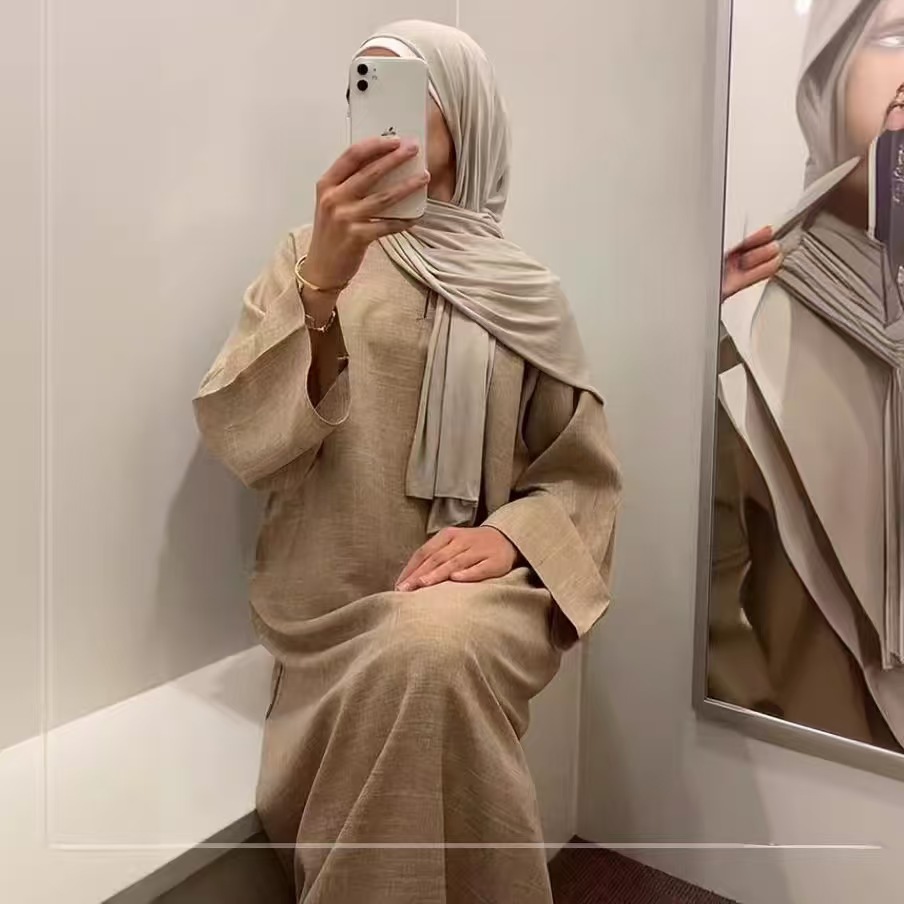 Gaun Eid Abaya Wanita Muslim G - Jalabiya Women Arabic ulasan dan harga