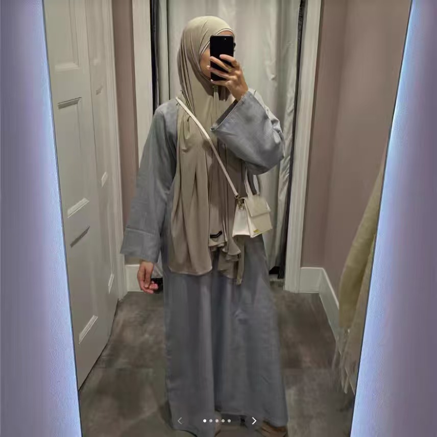 Gaun Eid Abaya Wanita Muslim G - Jalabiya Women Arabic ulasan dan harga