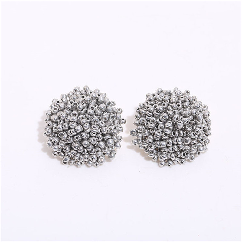 Anting-anting manik-manik resi - Ethnic Fashion Wear For Women ulasan dan harga