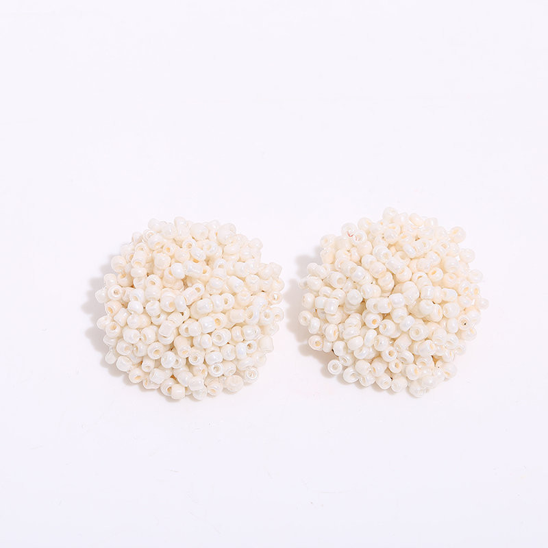 Anting-anting manik-manik resi - Ethnic Fashion Wear For Women ulasan dan harga