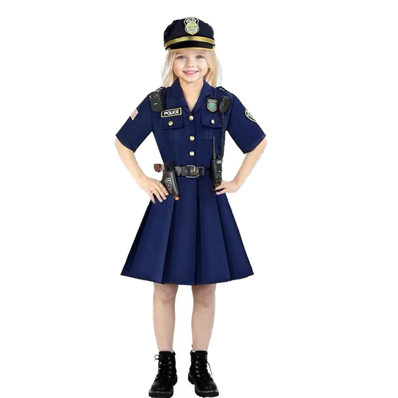 Kostum Polisi Anak Perempuan u - Ethnic Wear ulasan dan harga
