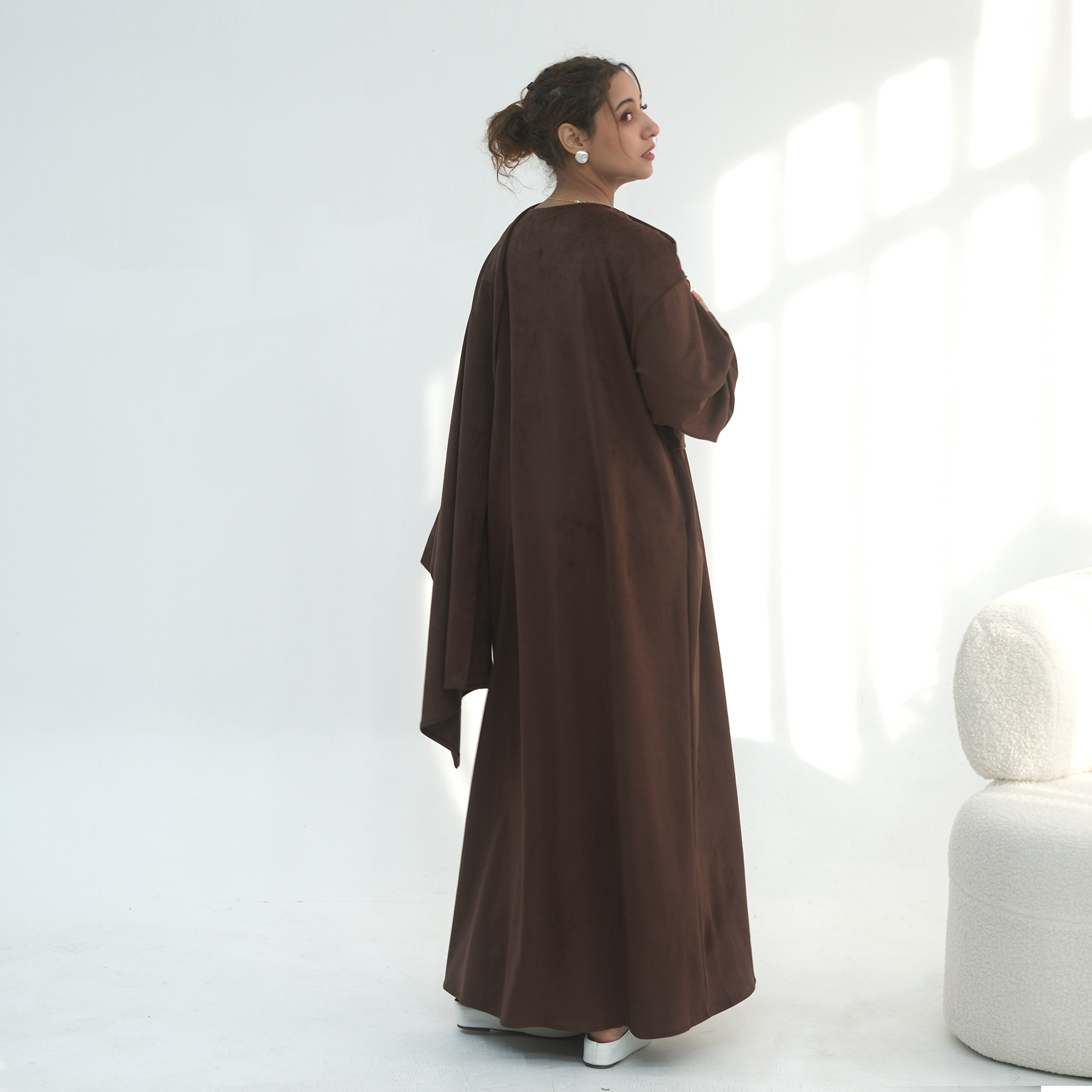 Abaya Cape Muslim Lengan Panja - Jalabiya Women Arabic ulasan dan harga
