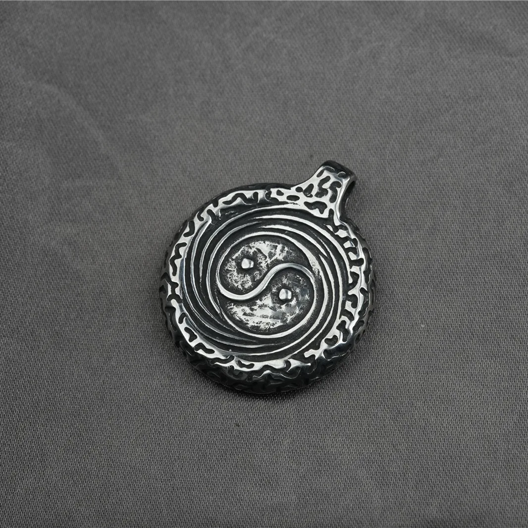 Kalung Liontin Delapan Trigram - Men'S Ethnic Fashion Trends ulasan dan harga
