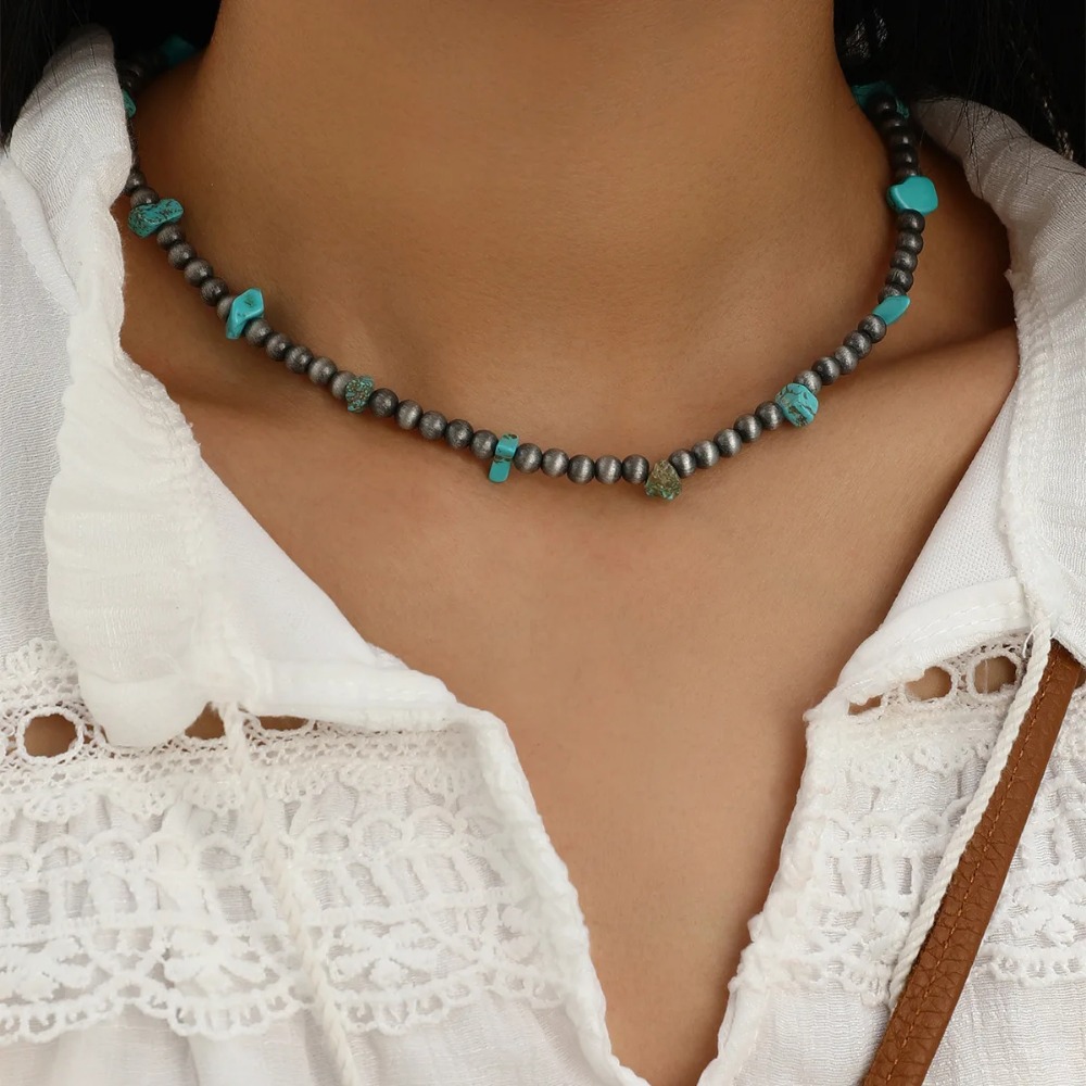 Kalung Pria Bohemian Etnis Ber - Ethnic Fashion Wear For Women ulasan dan harga