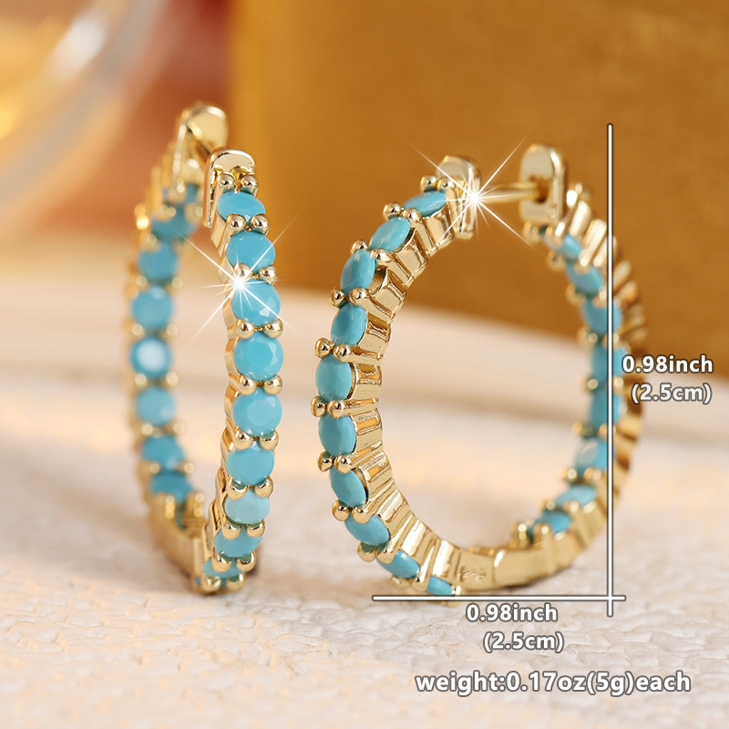 Anting Wanita Berbentuk Lingka - Ethnic Fashion Wear For Women ulasan dan harga