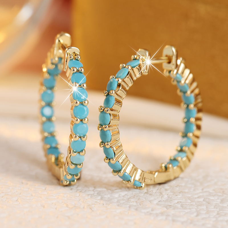 Anting Wanita Berbentuk Lingka - Ethnic Fashion Wear For Women ulasan dan harga