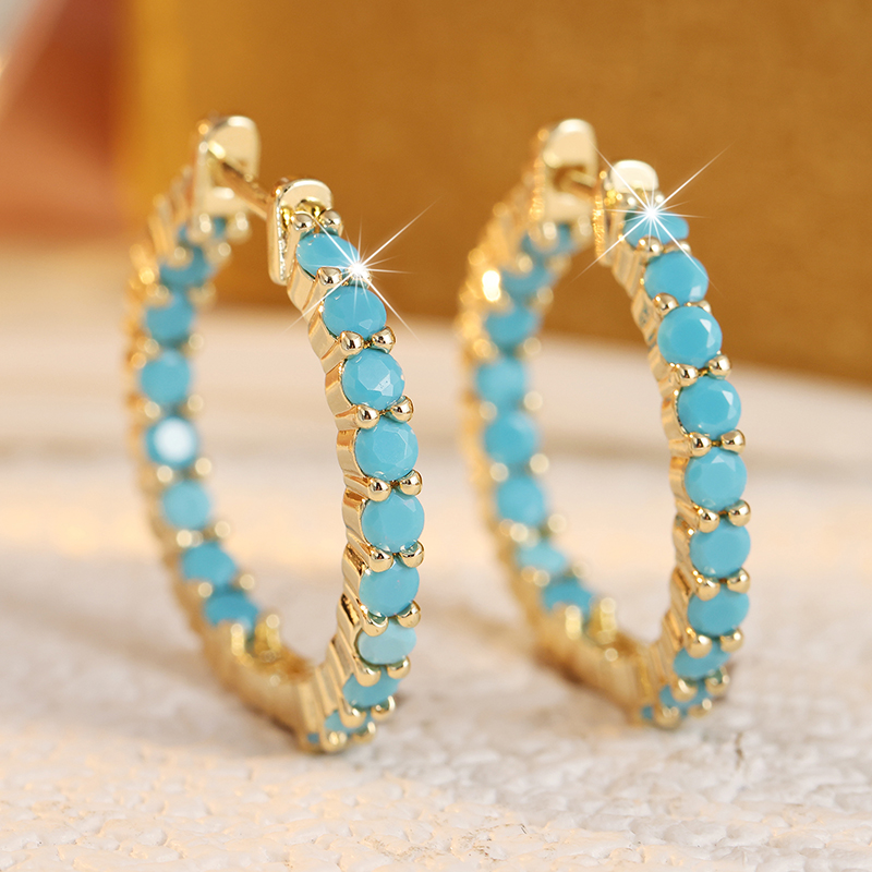Anting Wanita Berbentuk Lingka - Ethnic Fashion Wear For Women ulasan dan harga