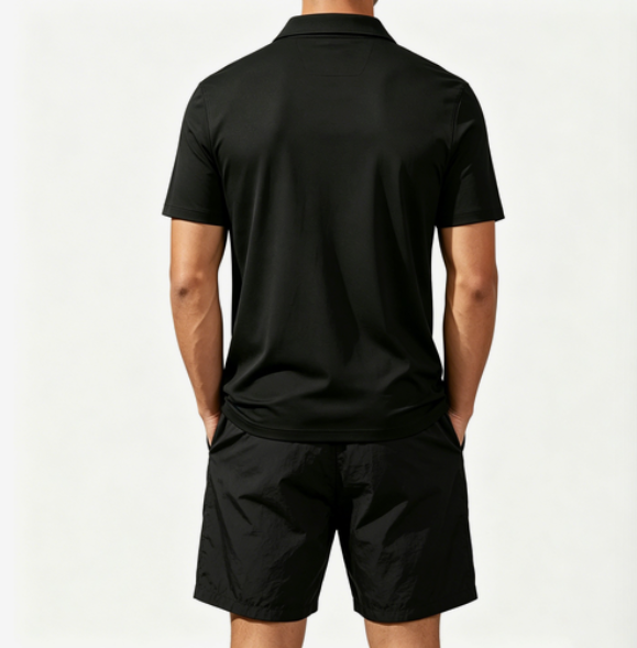 Setelan Kaos Polo Lengan Pende - Ethnic Wear ulasan dan harga