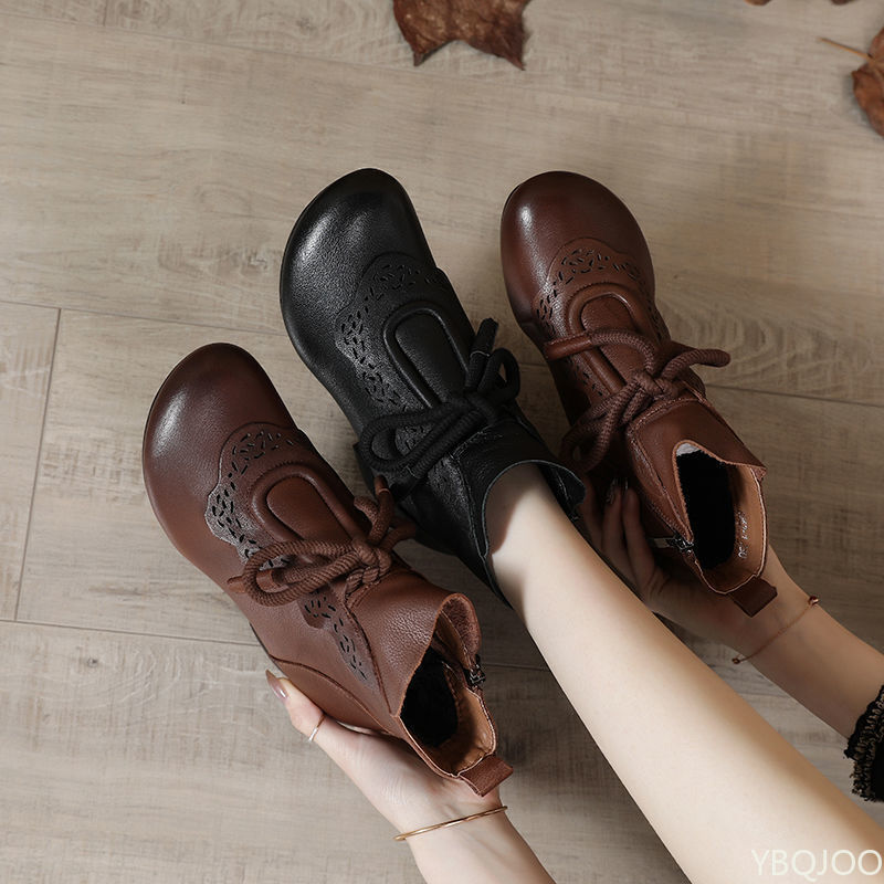 Sepatu Bot Wanita Musim Gugur  - Ethnic Fashion Women ulasan dan harga