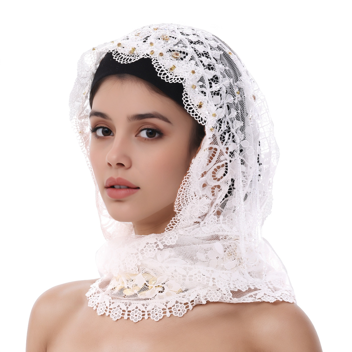 Selendang Syal Kerudung Rajut  - Ethnic Fashion Wear For Women ulasan dan harga