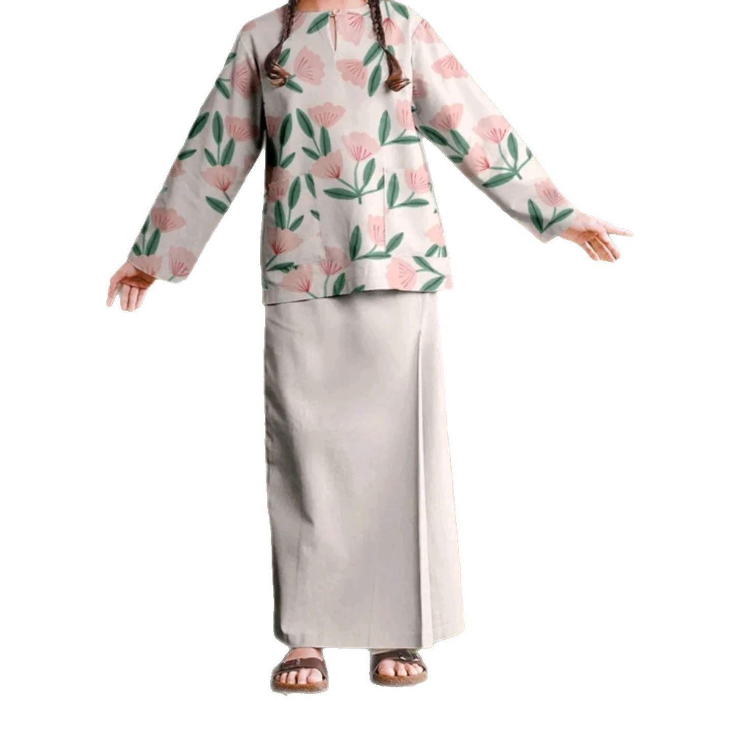 Set Kostum Anak Teman Bermain, - Ethnic Wear ulasan dan harga