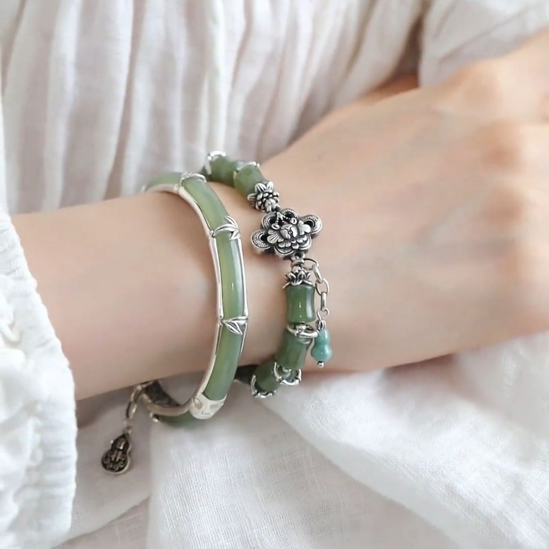 Gelang manik-manik bambu vinta - Ethnic Fashion Wear For Women ulasan dan harga