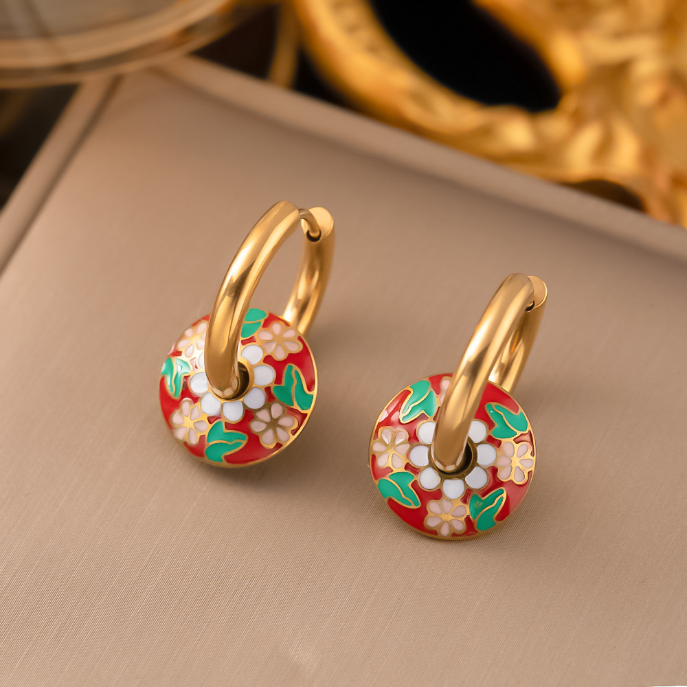Anting-anting liontin bulat ga - Men'S Ethnic Fashion Trends ulasan dan harga