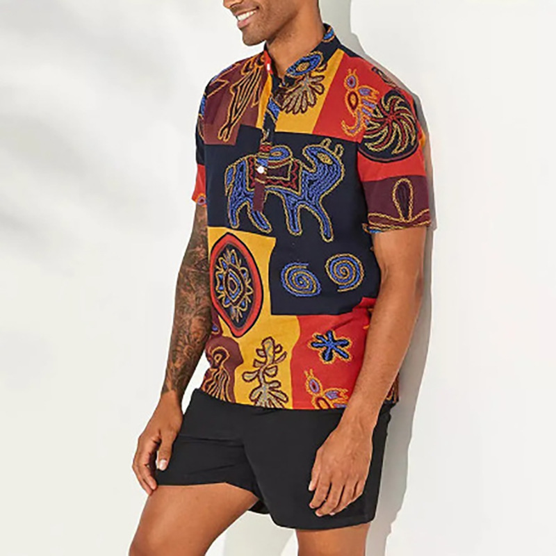 Kemeja Serbaguna Tren Fashion  - Men'S Ethnic Fashion Trends ulasan dan harga