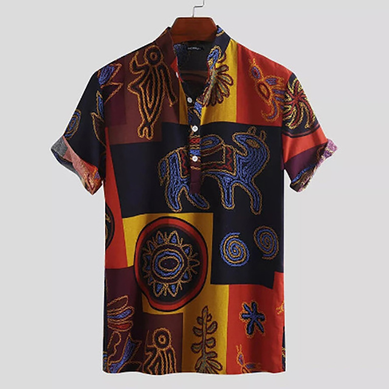 Kemeja Serbaguna Tren Fashion  - Men'S Ethnic Fashion Trends ulasan dan harga