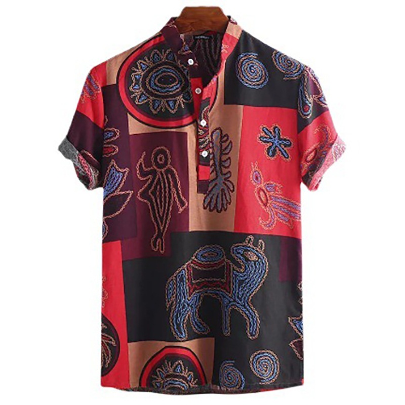 Kemeja Serbaguna Tren Fashion  - Men'S Ethnic Fashion Trends ulasan dan harga