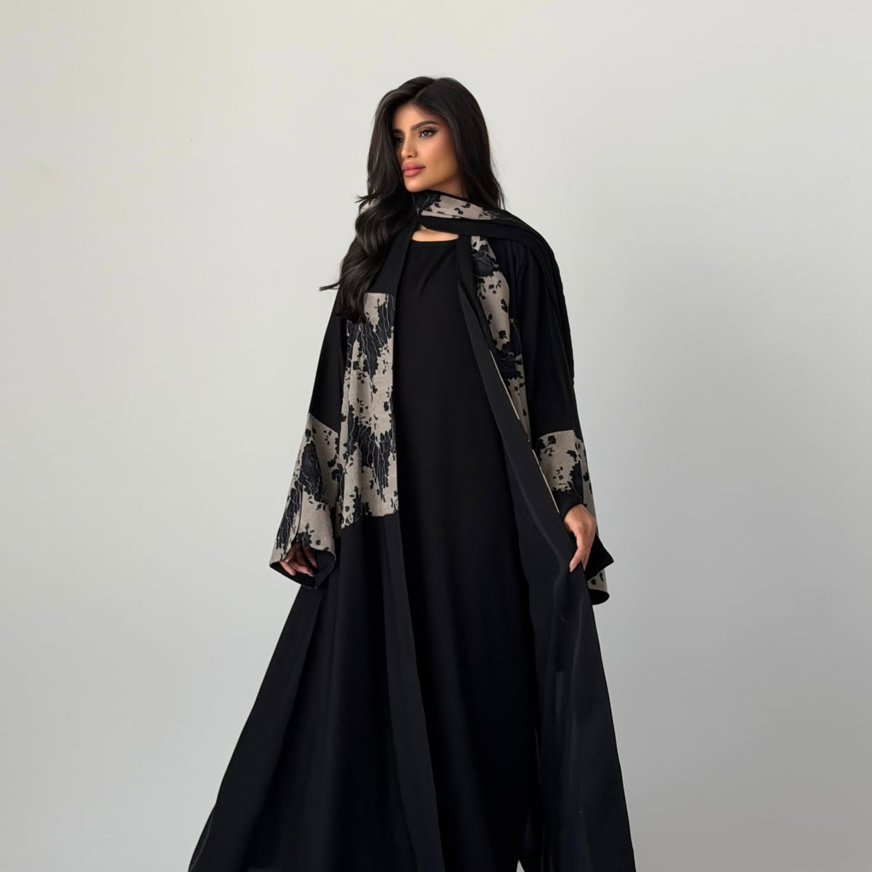 Setelan Abaya Hijab 2 Potong u - Jalabiya Women Arabic ulasan dan harga