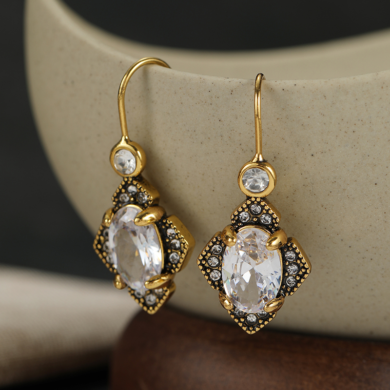 Anting Wanita Vintage Berhiask - Ethnic Fashion Wear For Women ulasan dan harga