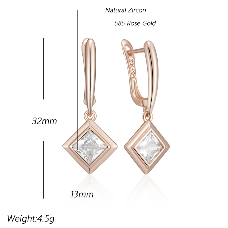 Kinel Anting Menjuntai Zirkon  - Ethnic Fashion Wear For Women ulasan dan harga