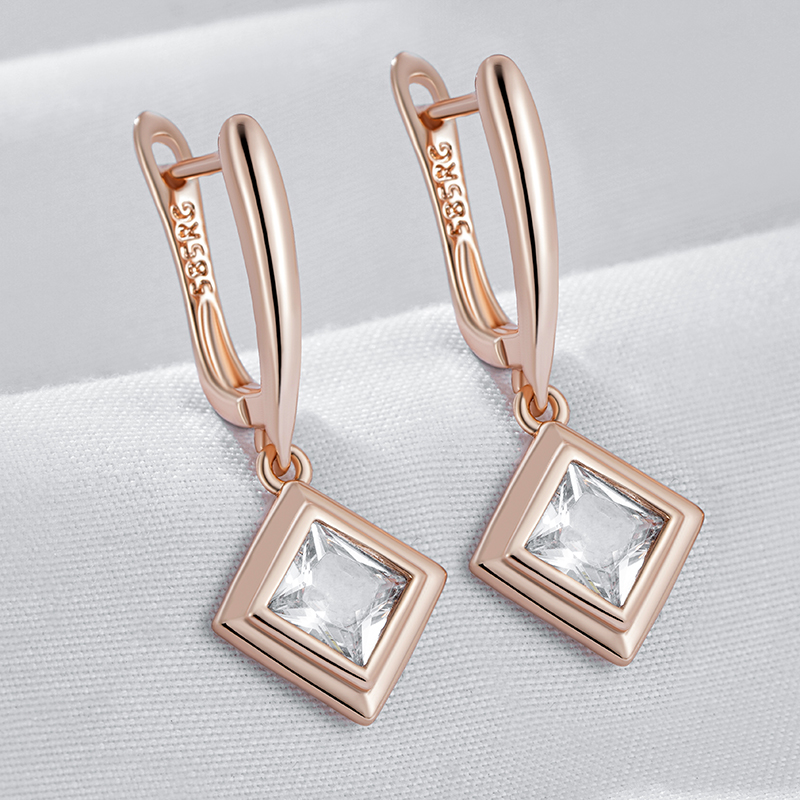 Kinel Anting Menjuntai Zirkon  - Ethnic Fashion Wear For Women ulasan dan harga
